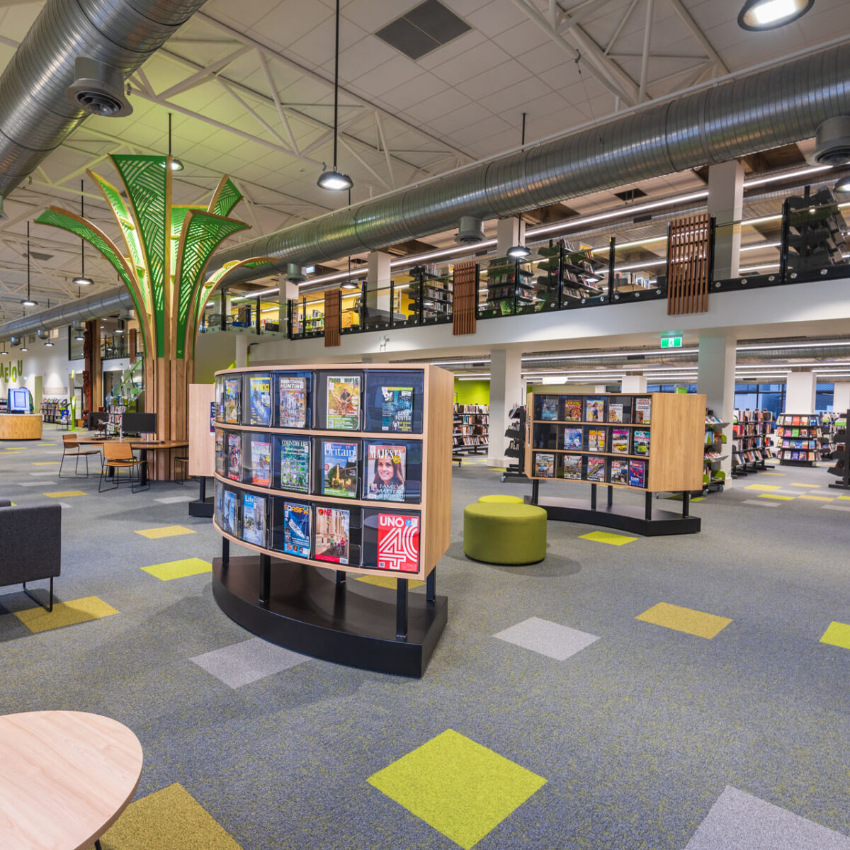 Hawera Library Te Aka Mauri - Rotorua Library and Children’s Health Hub - RDT Pacific
