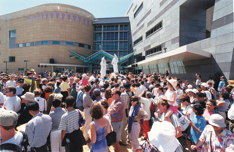 Te Papa Opening, 1998. Photo by Michael Hall. Te Papa(2) Te Papa
